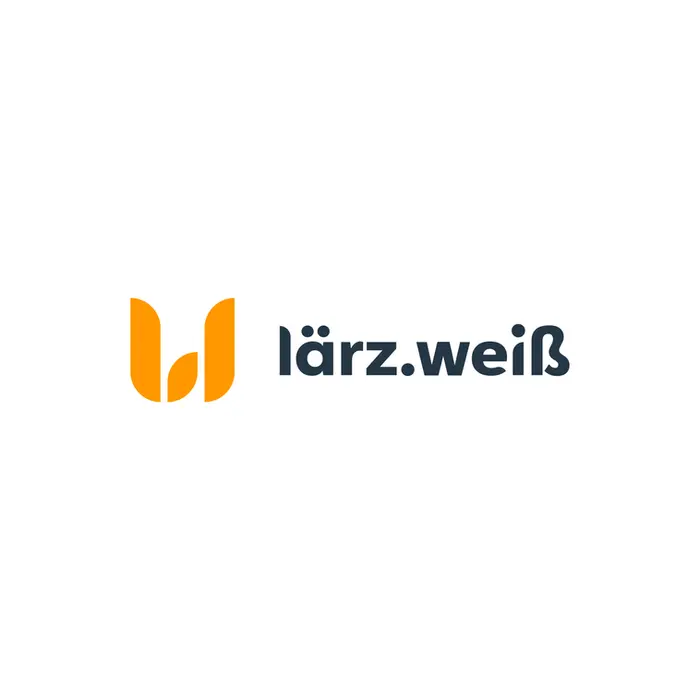 Logo Design Agentur Propoprtio Divina hat Logo und CI für Lärz und Weiß Therapie und Pflege erstellt. Corporate Identity Logo Design professionelles Logo Design