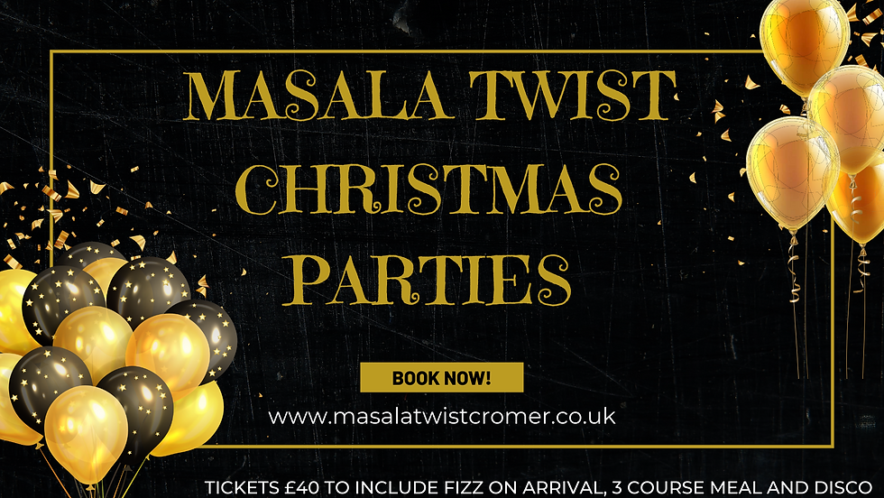 Christmas Party Bookings 2022