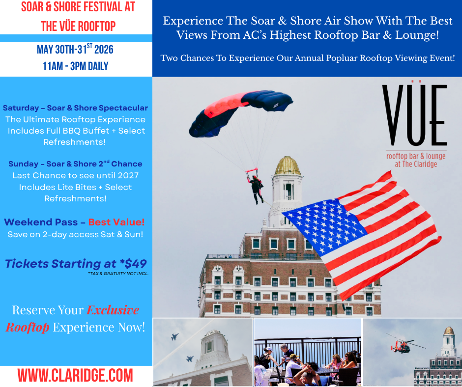Soar & Shore Rooftop - VUE 2026 Airshow