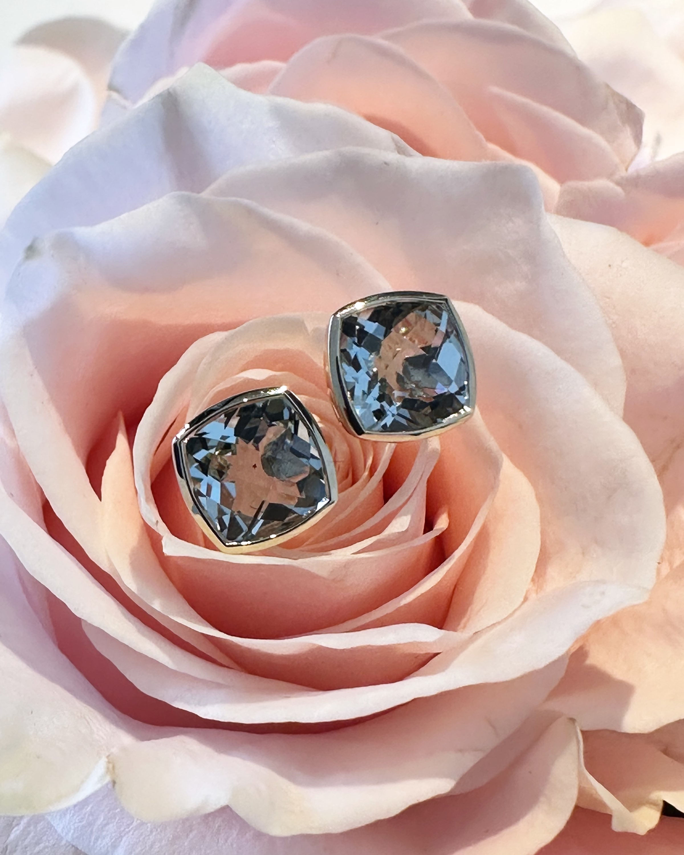 Pretty Green Amethyst Earrings