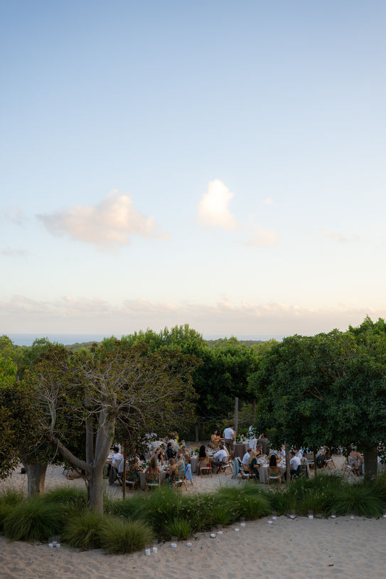 Wide view of Villa Can Baloo wedding venue in Ibiza.