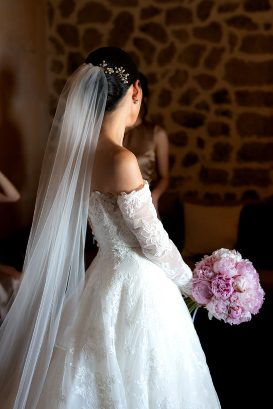 Bride portrait at Son Marroig Mallorca wedding