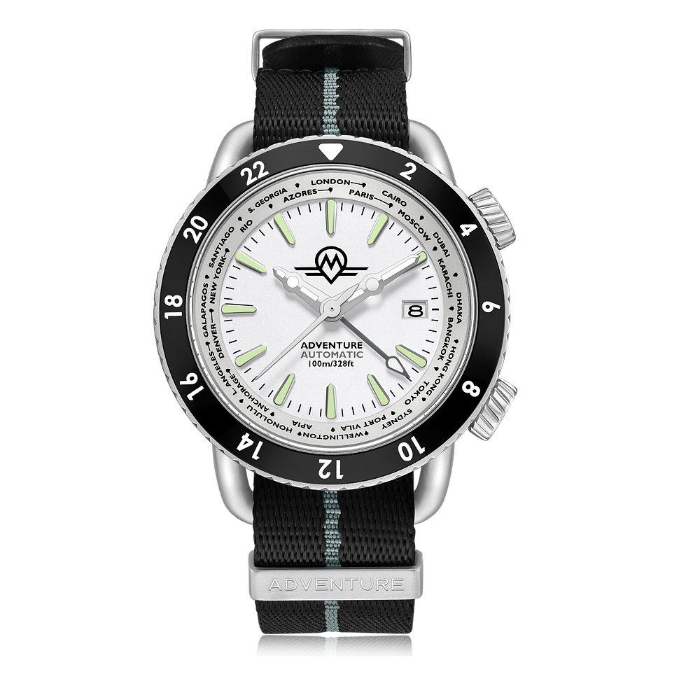 Thumbnail: MA-6 ARCTIC WHITE nylon strap