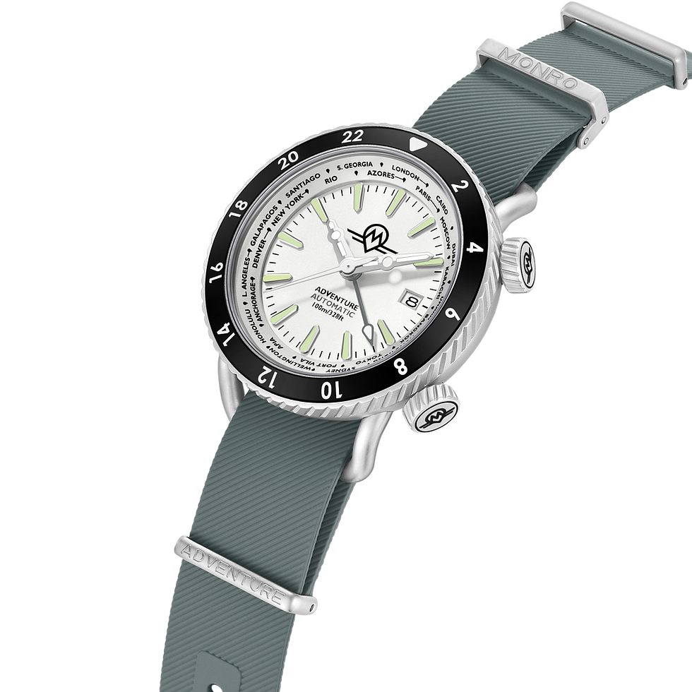 Thumbnail: MA-6 ARCTIC WHITE rubber strap