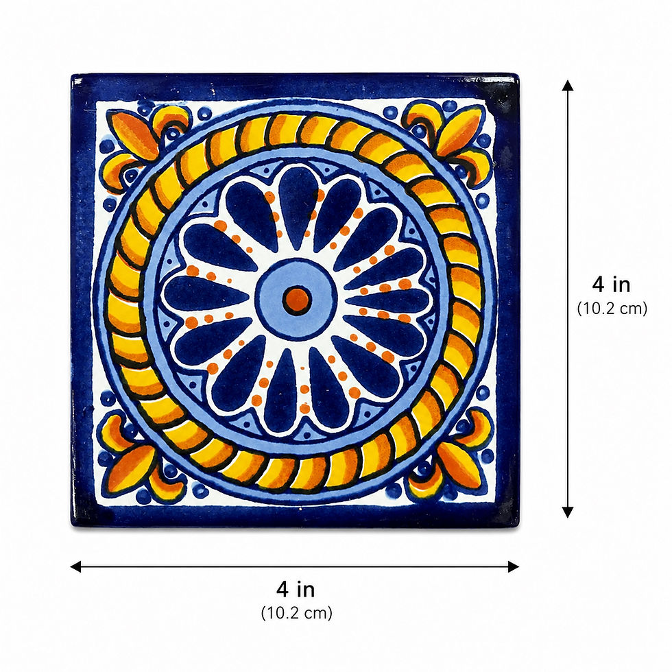 Thumbnail: Set of 25 | Handmade Talavera Tiles Decorative Mexican Set
