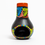 Thumbnail: Traditional Talavera Halloween Colored Mini Chimney | Black & Orange Color