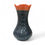 Thumbnail: Talavera Mexican Flower Vase Floral | Black & Orange