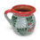 Thumbnail: Talavera Green & Red Christmas Mug – Lead Free – 4x4 Inches – Snowman Feliz Navi