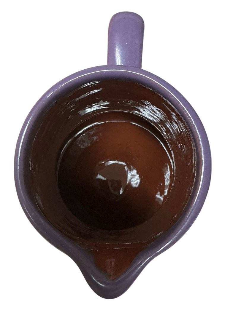 Thumbnail: Handcrafted Talavera Pitcher with Lid | Color Purple