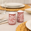 Thumbnail: handcrafted Talavera Salt & Pepper shaker Set | Pink & white 