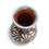 Thumbnail: Talavera Brown & White Flower Vase – Lead Free – 8x5” – Embossed Floral Design 