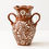 Thumbnail: Talavera Cielito Lindo Flower Vase | Dark Brown & White