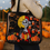 Thumbnail: Embroided Jack Skellington Tote Bag | Pumpkin Design 