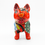 Thumbnail: Handmade Talavera Dog Decoration | Orange Multicolor 