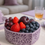 Thumbnail: Talavera Heart Shaped Fruit Bowl | Lavender & Violet 