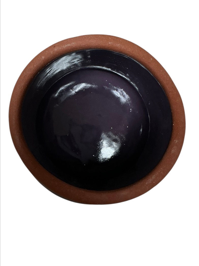 Thumbnail: Handcrafted Talavera Pitcher with Lid | Color Purple