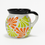 Thumbnail: Traditional Mexican Talavera Ghost/Pumpkin “Boo” Design Jarrito | White & Black