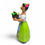 Thumbnail: Hand-Painted Mexican Lupita Doll with Basket of Fruits