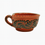 Thumbnail: Talavera Heart Shaped Coffee Mugs (Set of 2) | Brown & Black Color
