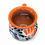Thumbnail: Traditional Mexican Talavera Ghost/Pumpkin “Boo” Design Jarrito | Black Color 