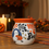 Thumbnail: Traditional Mexican Talavera Ghost/Pumpkin “Boo” Design Jarrito | Black Color 