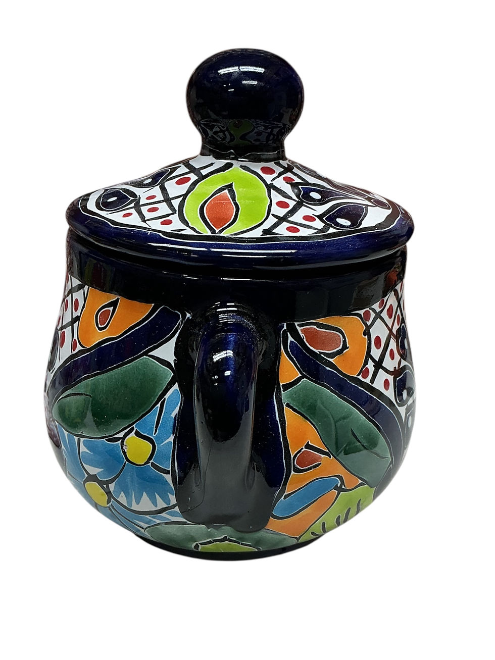 Thumbnail: Mexican Talavera Sugar Tray | Multi Color 