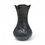 Thumbnail: Talavera Mexican Flower Vase Plumeado | Black & Black