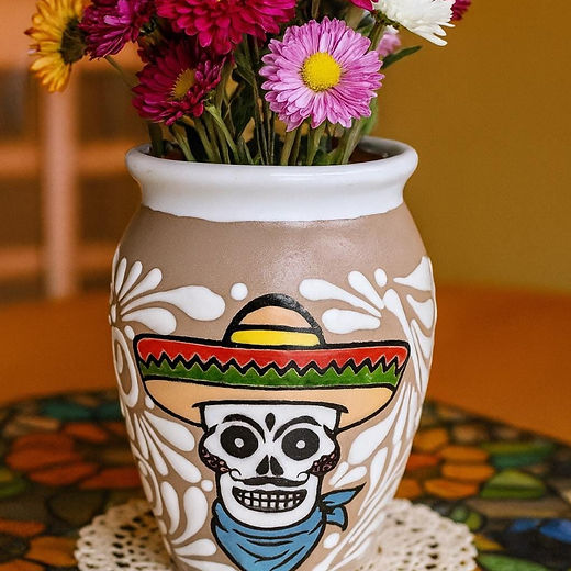 メキシコ伝統工芸 アレブリヘ 緑色恐竜 Taller Casa Cruz Skulls