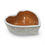 Thumbnail: Talavera Heart Shaped Molcajete Salsa Bowl – White Design – Lead Free