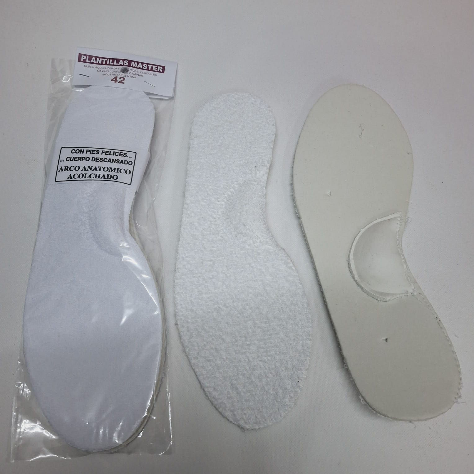 Plantilla arco blanco