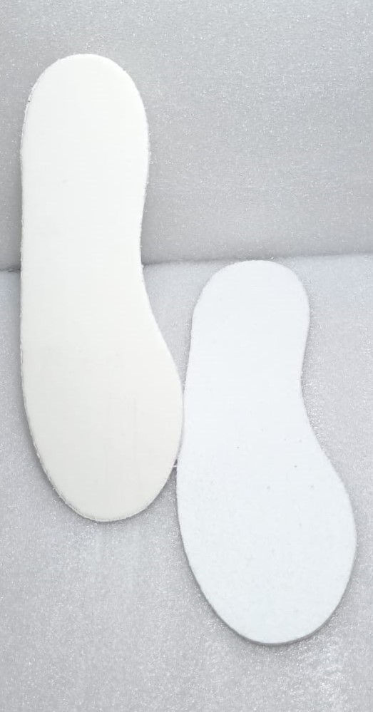 Miniatura: Plantilla lisa blanca