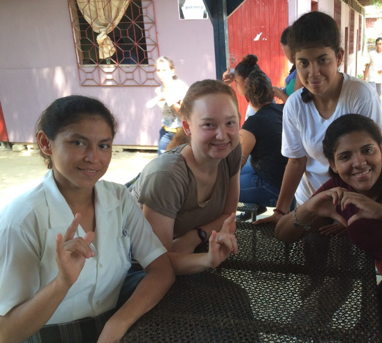3 Deaf Hondurans I met in March