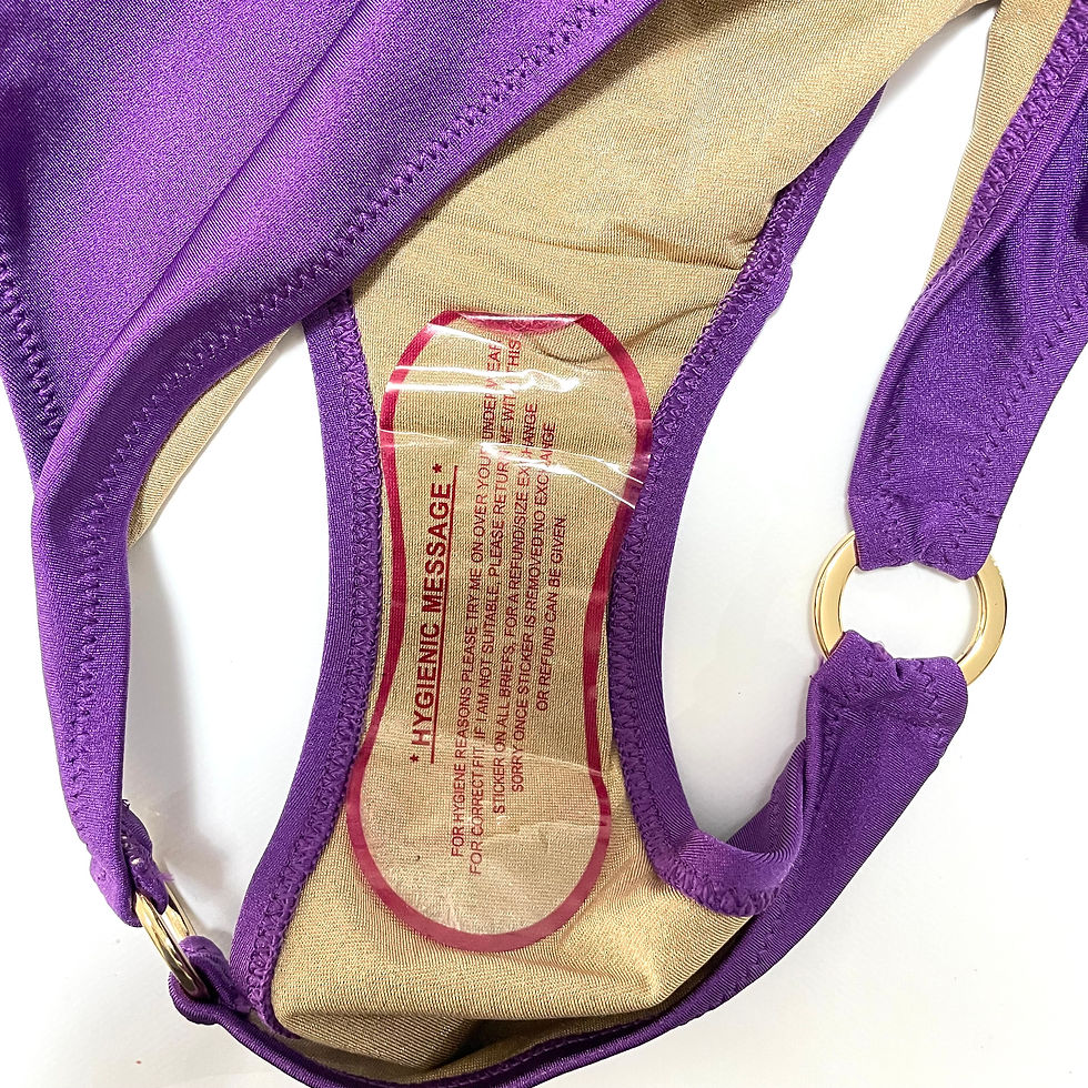 Thumbnail: BOUX AVENUE Purple Push Up Bikini Swimwear - WITH TAG