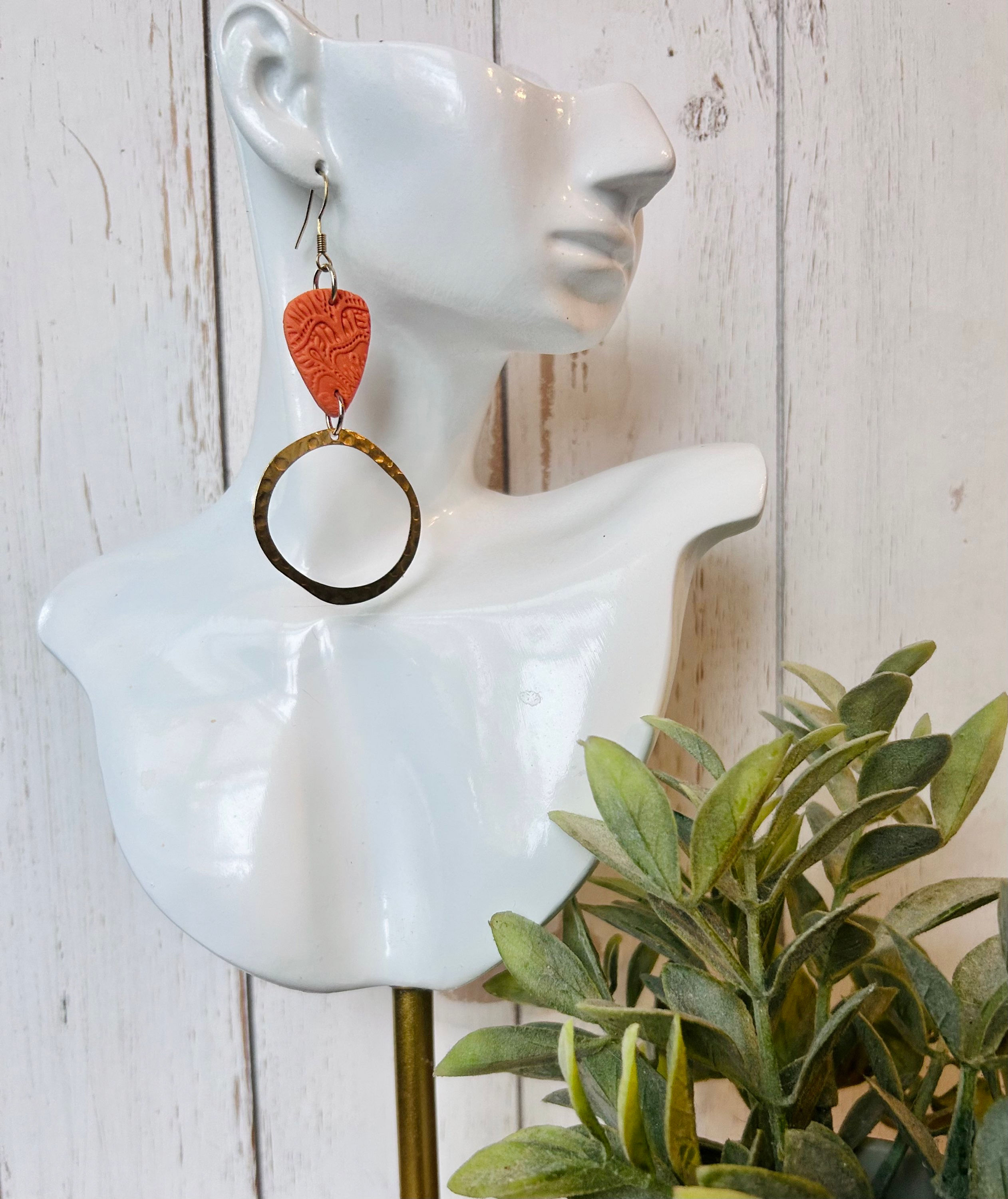 Large sunset mandala triangle 