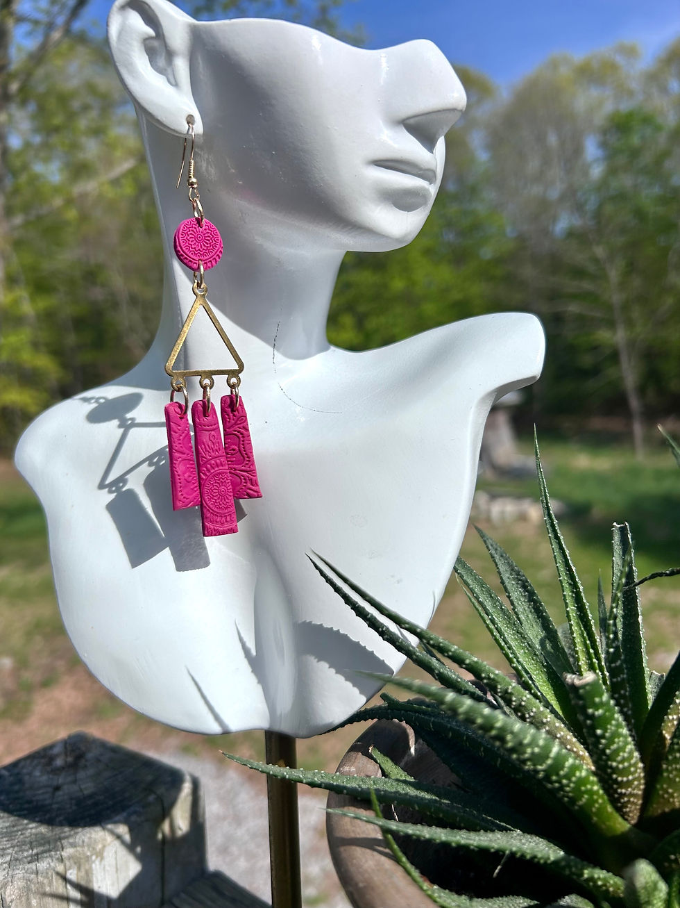 Magenta Trio Triangle