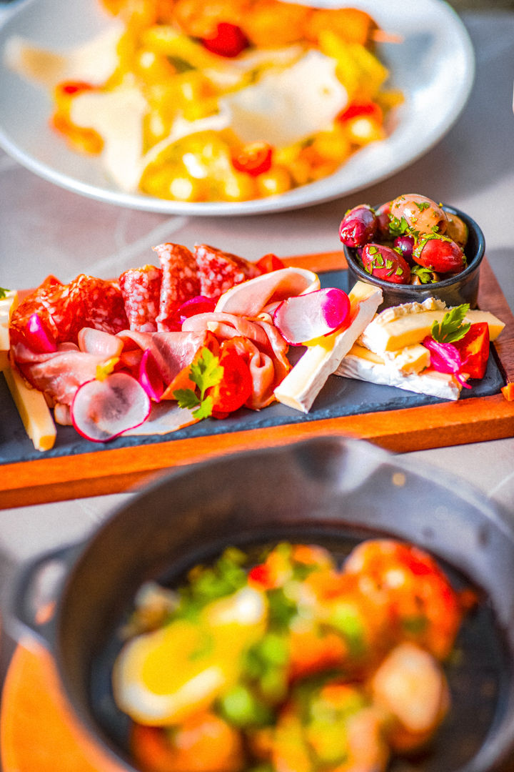 Mediterranean antipasti platter