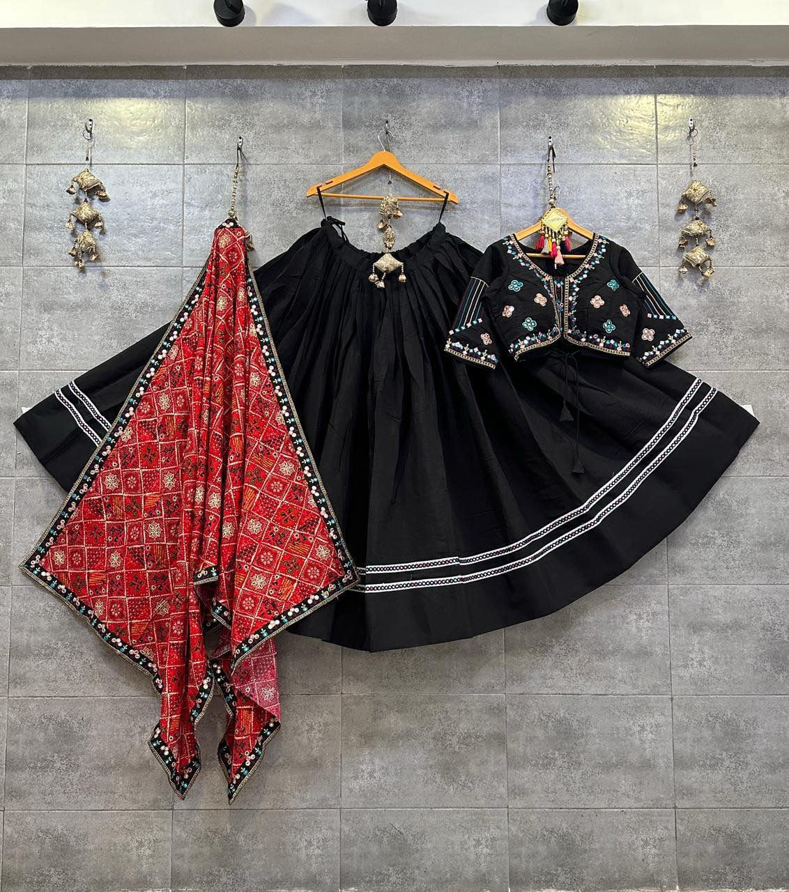 Roman Silk Cotton Chaniya Choli