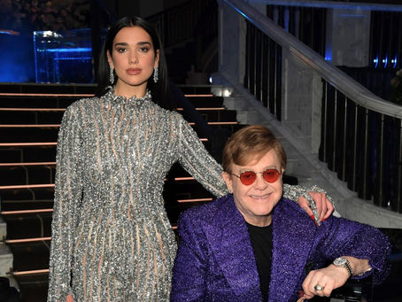 Dua Lipa con Elton John: in arrivo il duetto delle star
