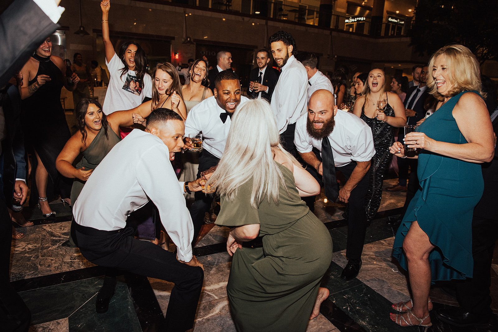 Loud luxury wedding reception
