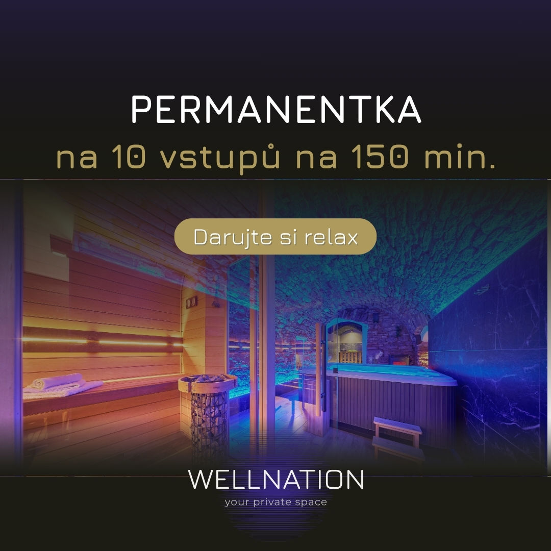 Permanentka 10 vstupů na 150 min. - AKCE 8+2 zdarma!
