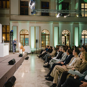 Preisverleihung Bundespreis Ecodesign für Matratzen von ecomade