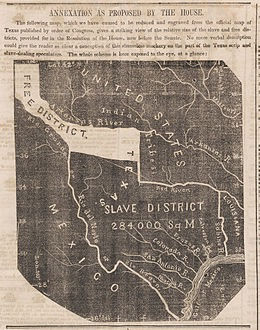 Texas: The Controversial Admission as a Slave State