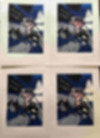 Les quatres tirages finaux.