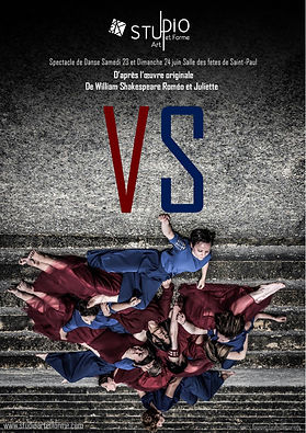 Affiches spectacle de danse des studio art&forme école de danse limoges