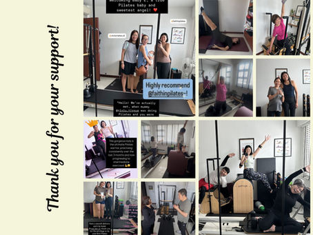 Mother's Day 2026 - Faith in Pilates turns 1!
