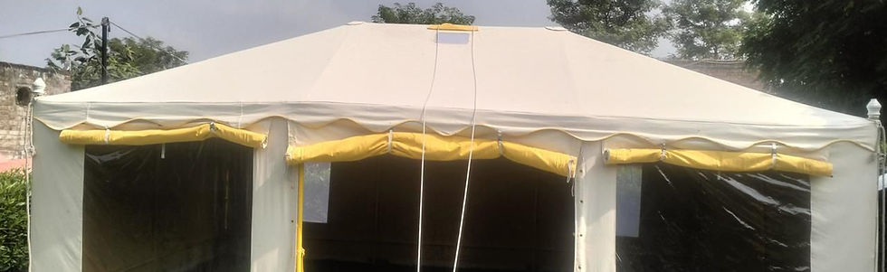 Deluxe majlis tent.