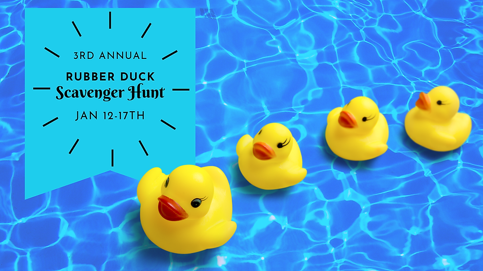 Rubber Duck Scavenger Hunt