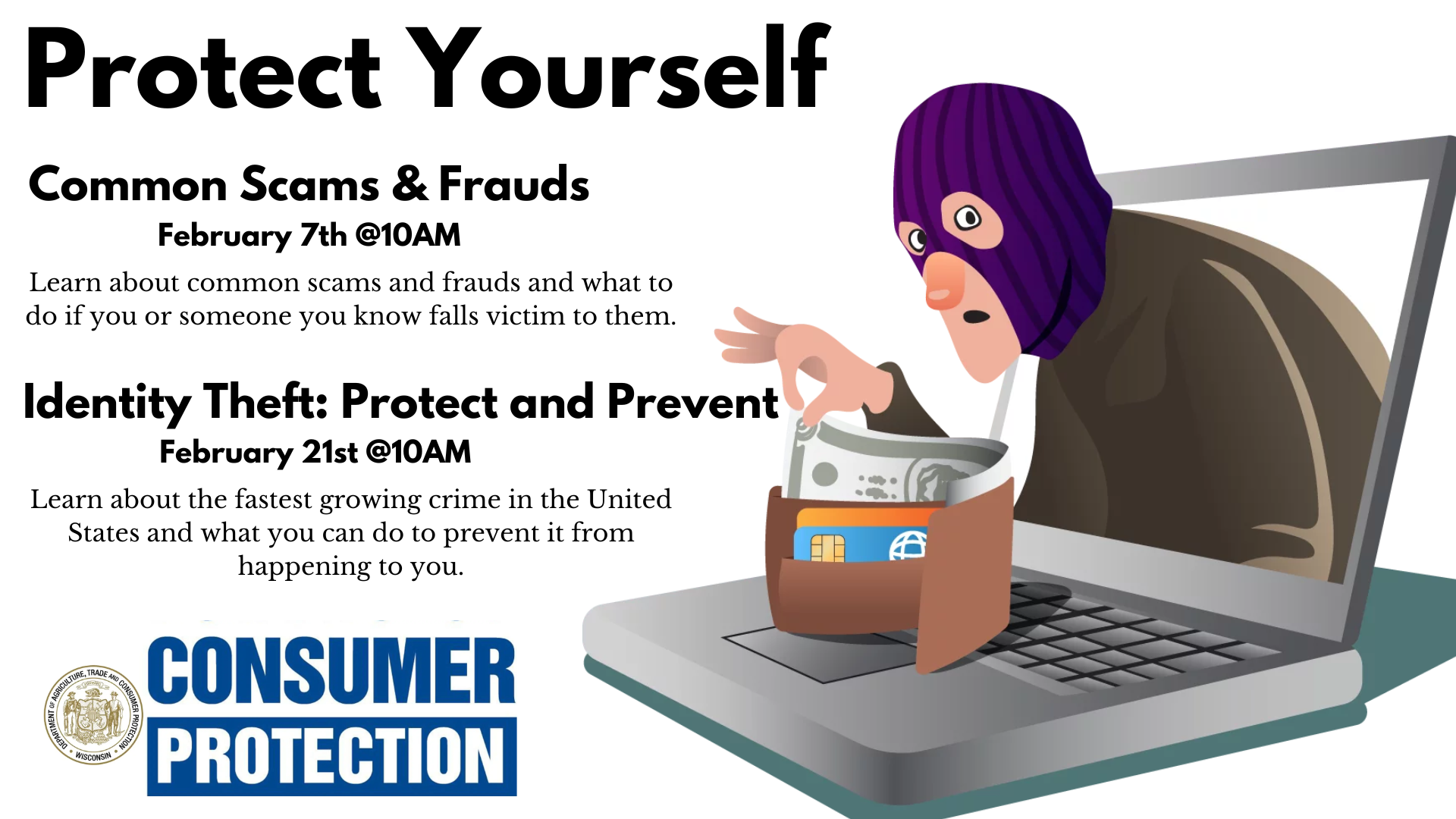 Scam/fraud Common Scams and Frauds | Brown Deer Library