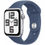 Thumbnail: Apple Watch SE GPS 44mm Silver Aluminium Case with Denim Sport Band - M/L,Model