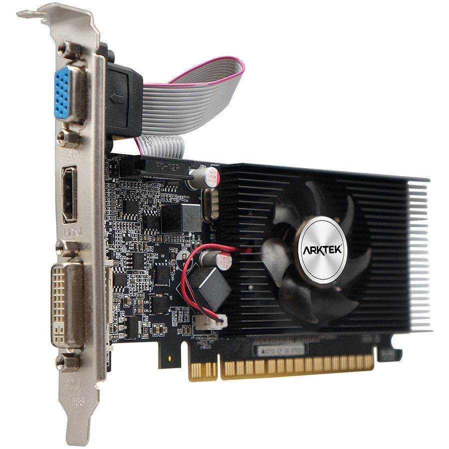 Thumbnail: Arktek Nvidia GT610 2GB DDR3 64-bit HDMI / DVI / VGA Graphics Card